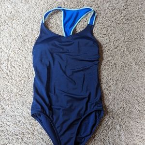 Land's End Racer Back swim suit NWOT